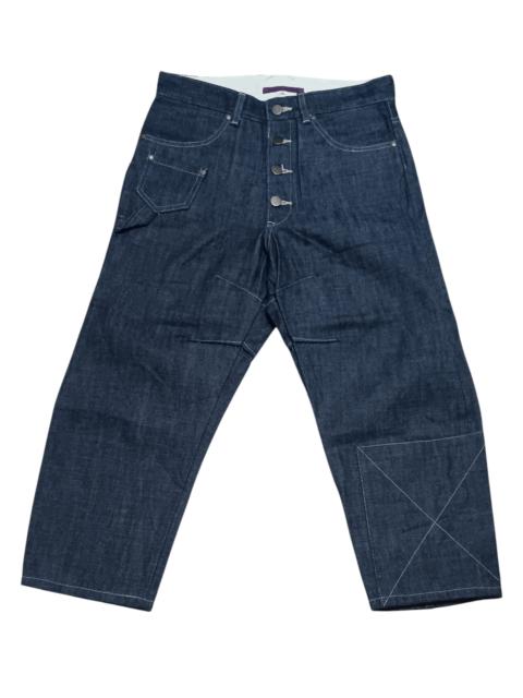 Other Designers If Six Was Nine - VTG 90S SHINICHIRO ARAKAWA BUTTON-FLY 3Q MULTIPOCKET PANT