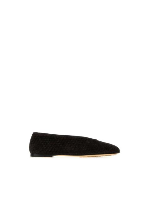 Bottega Veneta BOTTEGA VENETA Rosa Espresso Ballerinas New & Authentic (Wom