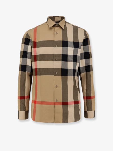 Burberry Burberry Men Summerton Cotton Shirt