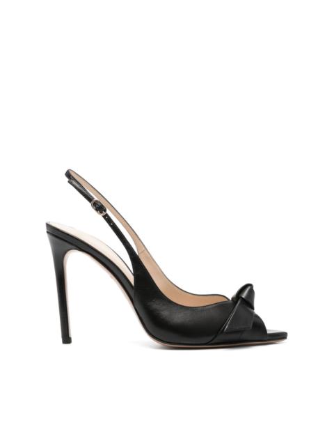 100mm Clarita peep-toe pumps