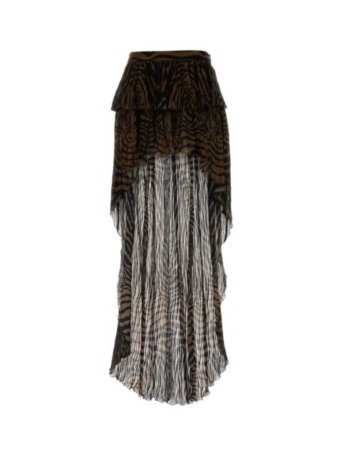 Blumarine Blumarine Women Printed Crepe Skirt