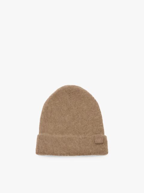 Victoria Beckham Alpaca Hat In Antique Wood