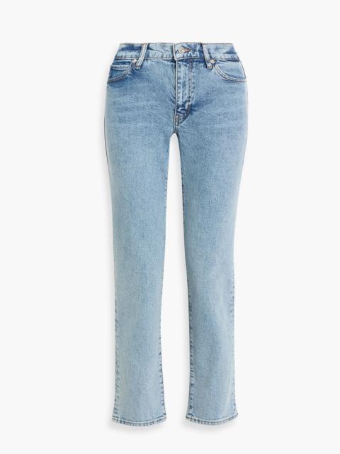 FRAME The Borrowed faded boyfriend jeans