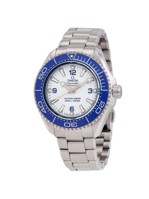 OMEGA Pre-owned Omega Seamaster Planet Ocean Automatic Chronometer White Dial Men's Watch 215.30.46.21.04.