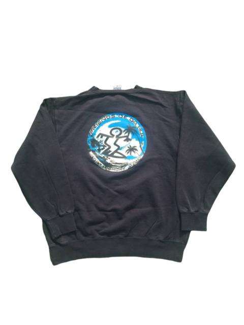 Other Designers Vintage Friends of Da Hui Big Graphic Surfing Sweatshirt