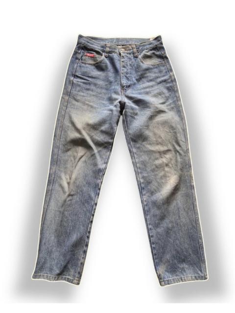 Other Designers Ferrari × Vintage - F1 RACING FERRARI MAGNETI MARELLI DENIM JEANS