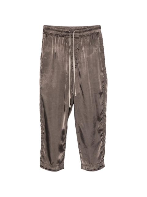 Rick Owens Rick Owens Drawstring-fastening Cropped Trousers
