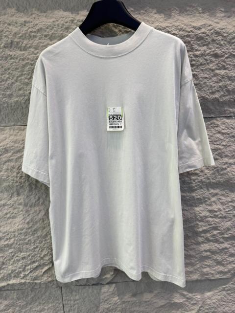 BALENCIAGA Balenciaga 25SS white cotton T-shirt