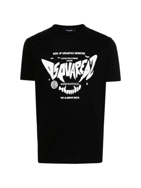DSQUARED2 logo-print cotton T-shirt