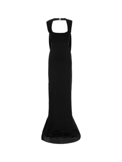 DSQUARED2 Dsquared Women Black Satin Long Dress