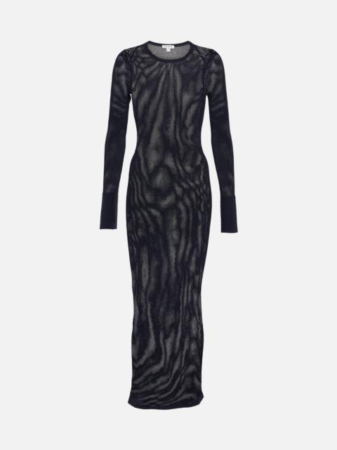 Alaïa Archetypes fishnet gown