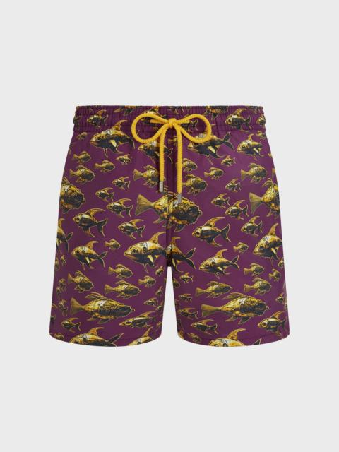 Vilebrequin MEN SWIM TRUNKS MECA FISH