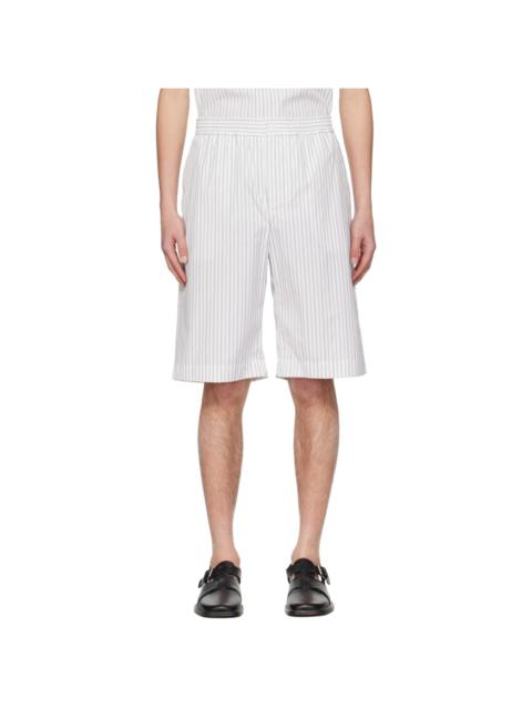 MKDT STUDIO White Paco Shorts