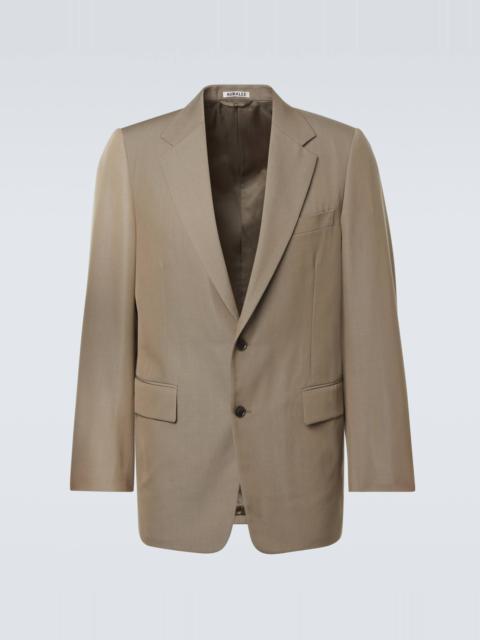 AURALEE Wool gabardine blazer