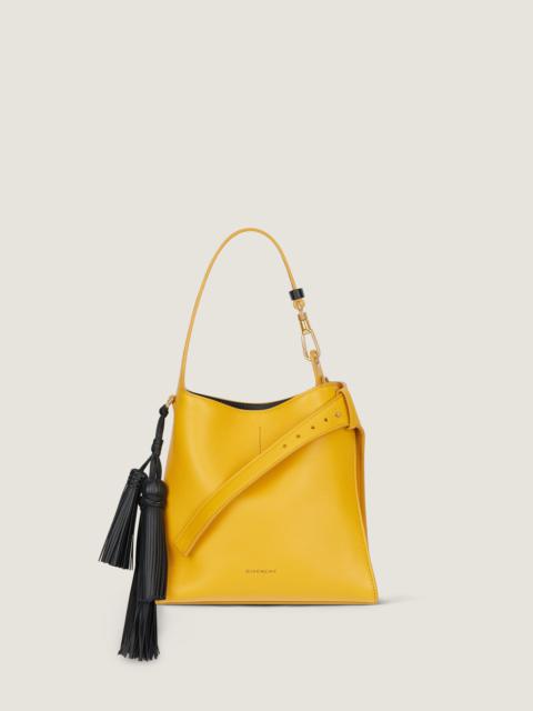 MINI BELTED HOBO BAG IN LEATHER