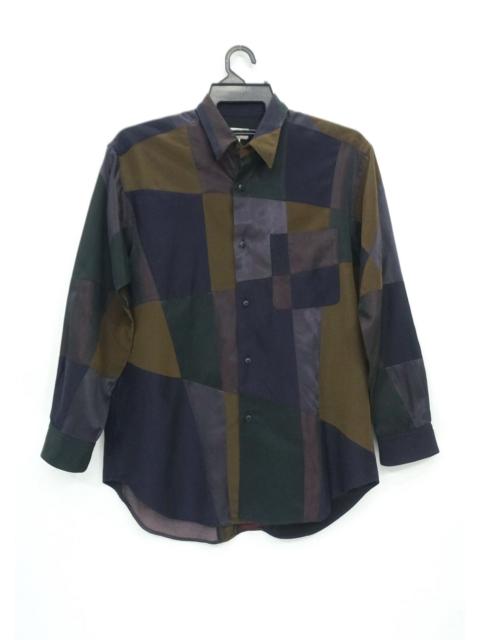 Other Designers Rare 90s FICCE RAZZA Vintage Patchwork LS Shirt Japan