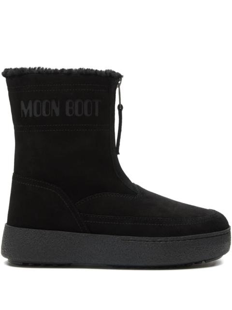 MOON BOOT LTrack Lara zip-front shearling boots