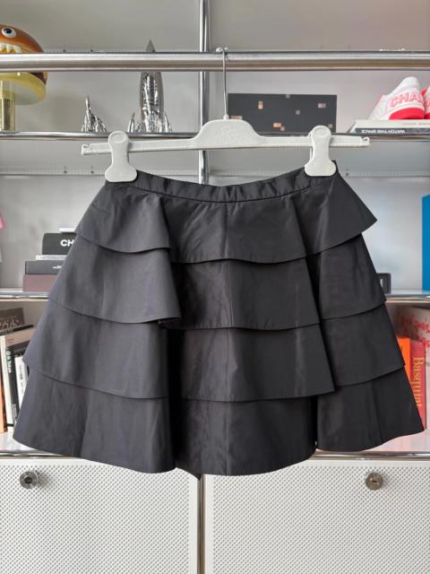 Louis Vuitton Louis Vuitton runway black multi-tiered cake-style tulle skirt