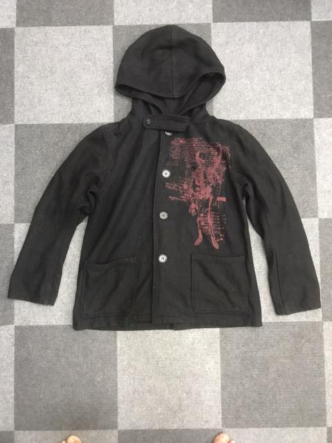 Other Designers Japanese Brand - h anarcy Skeleton Hoodie Jacket