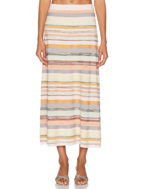 Zimmermann Luna Moulin Midi Skirt