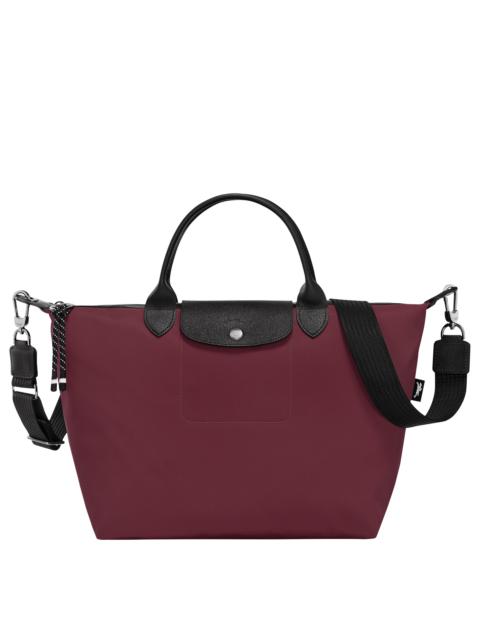 Longchamp Le Pliage Energy L Handbag Burgundy - Recycled canvas