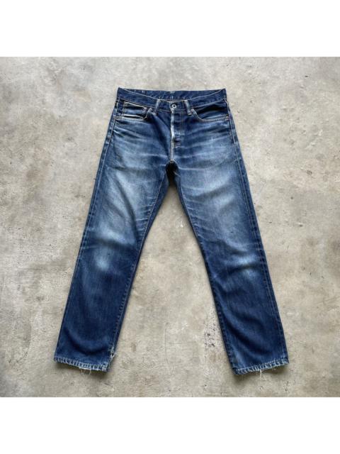 Other Designers Japanese Brand - Vintage EDIFICE Japan Faded Selvedge Denim Jeans Pants W30