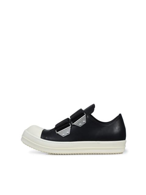 Rick Owens STRAP LOW SNEAKS / BLACK/MILK/MILK