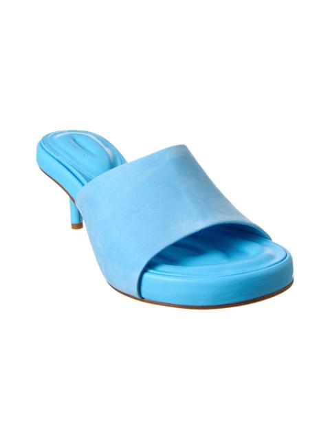 JACQUEMUS Jacquemus Les Mules Argilla Leather Sandal