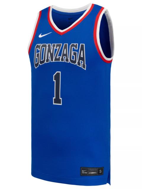 Nike Nike Men's Gonzaga Bulldogs Royal Replica Basketball Jersey