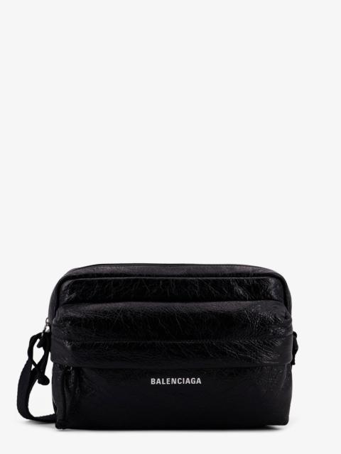 BALENCIAGA Balenciaga Leather Crossbody Bag With Logo On The Front