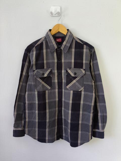 Levi's Vintage LEVIS STRAUSS & CO Plaid Multicolour Flannel