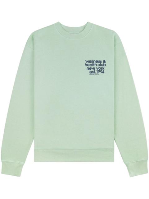 Sporty & Rich USA Health Club crew-neck sweatshirt
