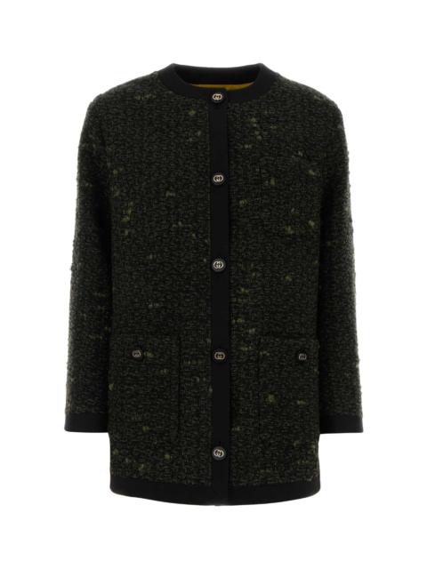 GUCCI Gucci Women Multicolor Boucle Overcoat