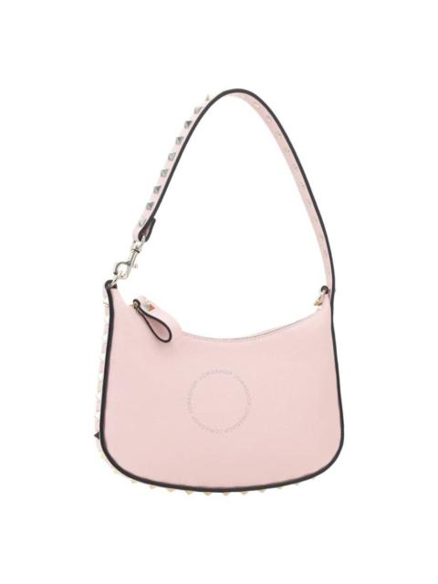 Valentino Valentino Garavani Rockstud Mini Leather Hobo Bag