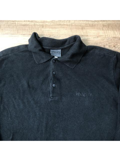 Other Designers Vintage - Versace Jeans Couture Long Sleeves Polo Shirt