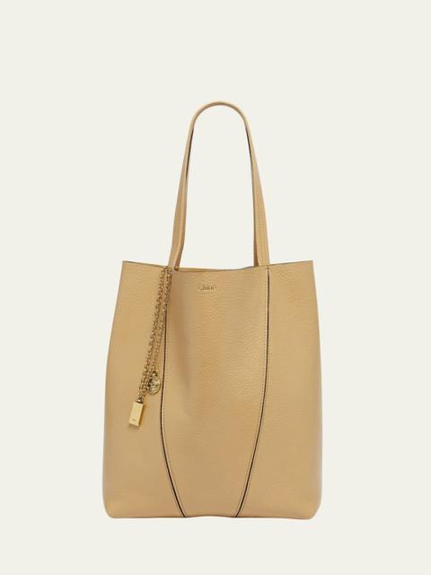 Chloé Spin Medium Tote Bag in Leather