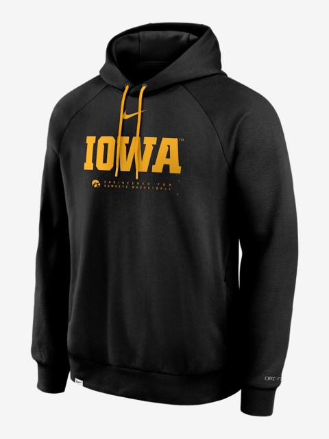 Nike Iowa Courtside Basketball Practice Men's Nike Dri-FIT Pullover Hoodie