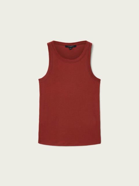 ALLSAINTS RINA CREW NECK SLEEVELESS TANK TOP