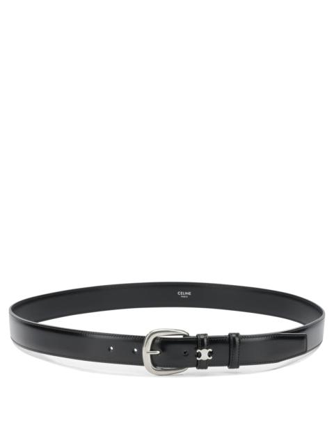 CELINE Celine Leather Belt Black Men