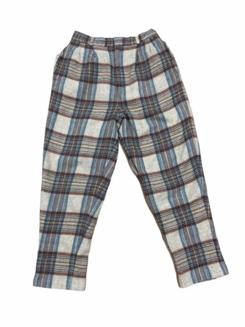 Other Designers Vintage - Vintage Wool High Waist Checkered Pants