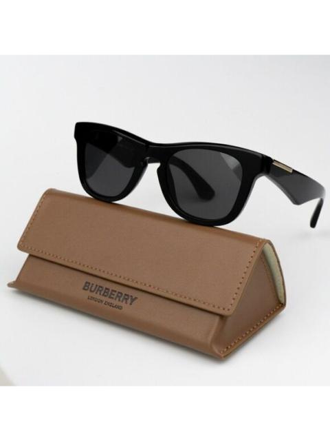 Burberry NEW Burberry BE4426 300187 Black Grey Square Unisex Sunglasses BE 4426