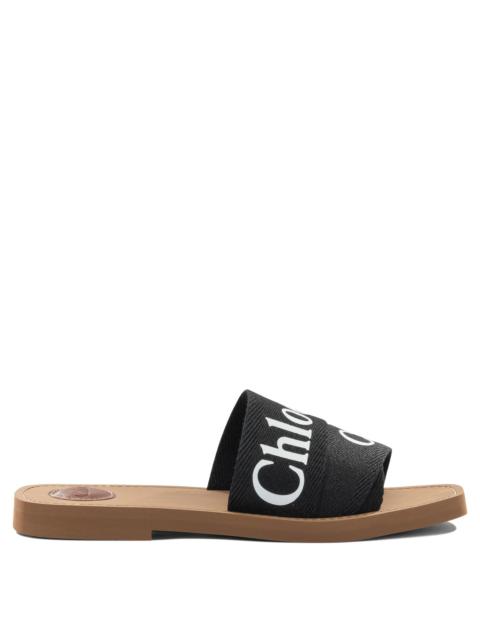 Chloé Chloé "woody" Slides