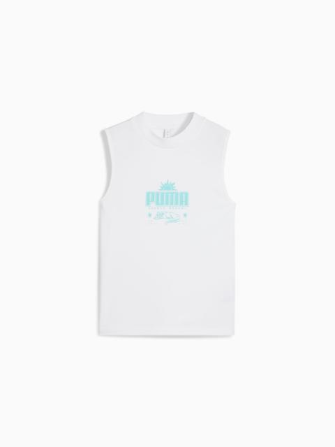 PUMA PALM RESORT Women's Slim Tank