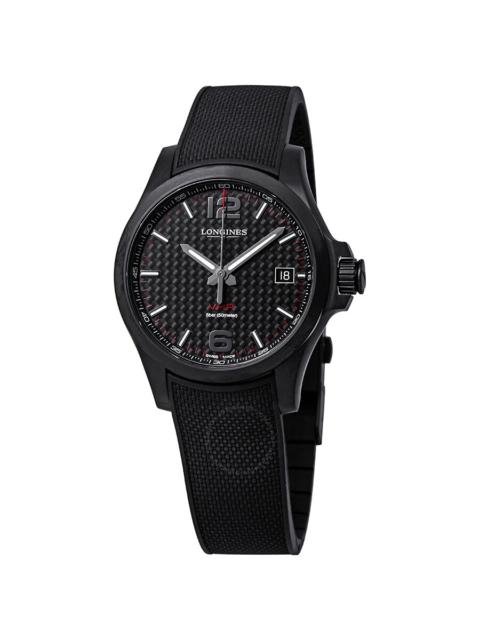Longines Longines Conquest V.H.P. Black Carbon Dial Men's Watch L3.716.2.66.9