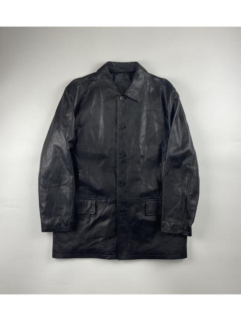 BALENCIAGA Vintage Balenciaga Leather Jacket