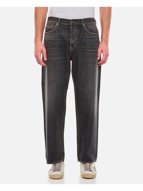 Golden Goose Golden Goose Men Golden M's Pant Cory Loose Skate Medium Washed Denim