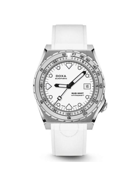 Doxa - Doxa SUB 600T Automatic White Dial Men's Watch 862.10.011.23