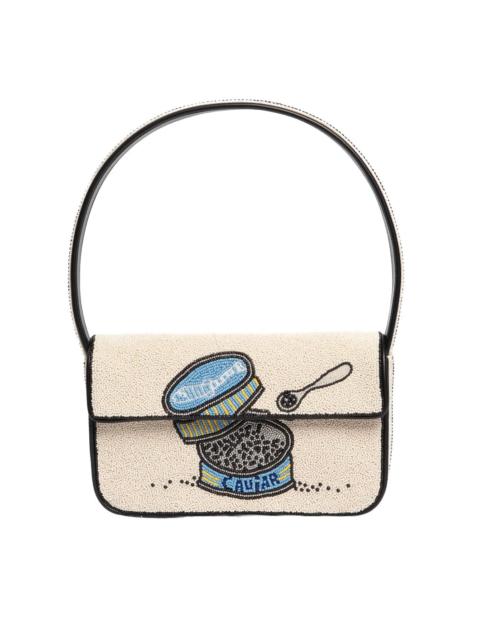 STAUD TOMMY BEADED BAG CAVIAR DREAMS