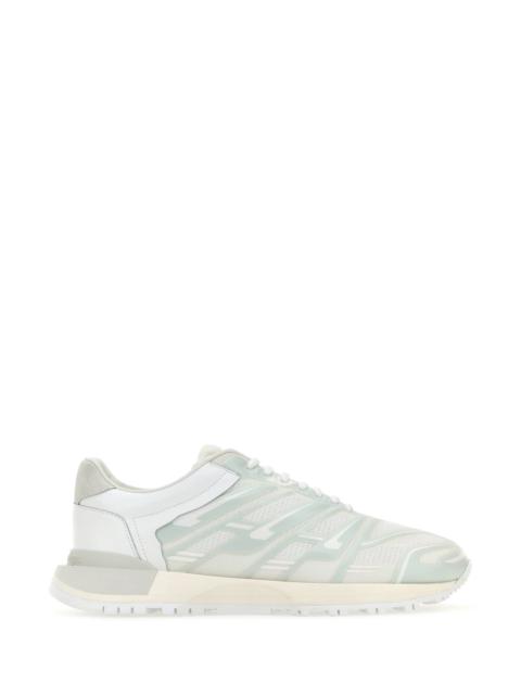 Maison Margiela White mesh and rubber sneakers