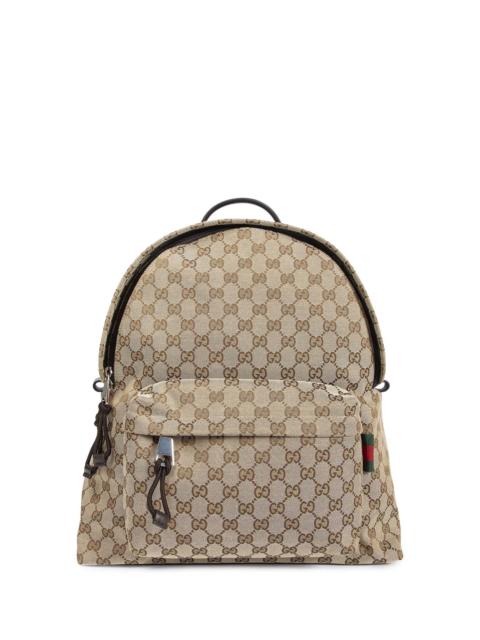 GUCCI Gucci Man Beige Backpacks & Travel Bags